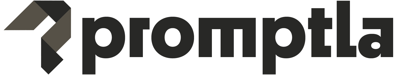 Promptla Text logo